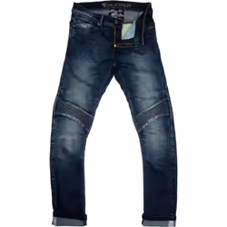 Modeka Sorelle Pantaloni Tessili Moto Da Donna, blu, dimensione 34 per donne - Vista aggiuntiva 2