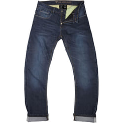 Modeka Nyle Cool Pantaloni Tessili Motociclistici, blu, dimensione 31 per uomo