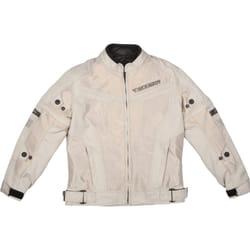 Modeka X-Vent Giacca tessile per moto ciclismo per bambini, grigio, dimensione S 152