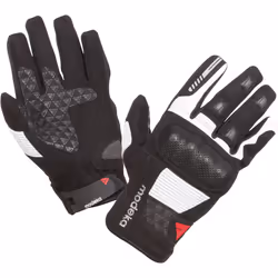 Modeka Fuego Guanti da moto da donna, nero-grigio, dimensione XS per donne