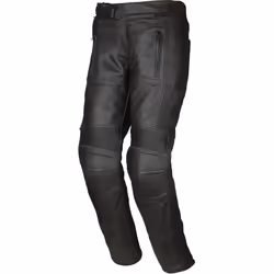 Modeka Hawking II Pantaloni moto in pelle, nero, dimensione 52 per uomo