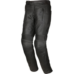 Modeka Hawking II Pantaloni moto in pelle, nero, dimensione 27 per uomo