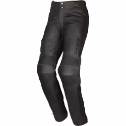 Modeka Helena Pantaloni in pelle di moto da donna, nero, dimensione 40 per donne