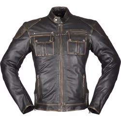 Modeka Carlson Motorcycle Leater Giacca, marrone, dimensione 4XL per uomo - Vista aggiuntiva 2