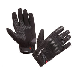Modeka Fuego Guanti moto, nero-grigio, dimensione 4XL per uomo