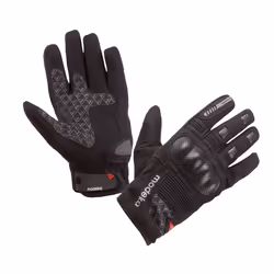 Modeka Fuego Guanti moto, nero-grigio, dimensione 4XL per uomo