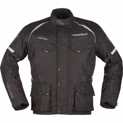Modeka Tarex Giacca tessile moto, nero, dimensione 2XL per uomo