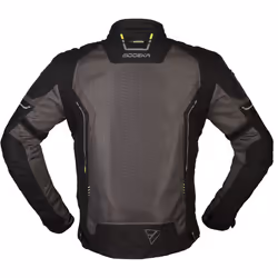 Modeka Khao Air Giacca tessile moto, nero-grigio, dimensione 2XL per uomo