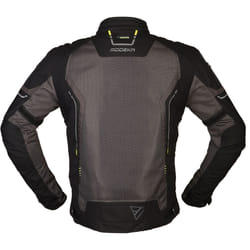 Modeka Khao Air Giacca tessile moto, nero-grigio, dimensione 2XL per uomo