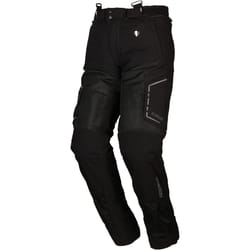 Modeka Khao Air Pantaloni in tessuto motociclistica, nero, dimensione L per uomo