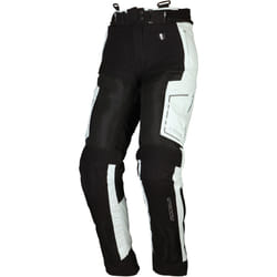Modeka Khao Air Pantaloni tessili da donna, nero-grigio, dimensione 36 per donne