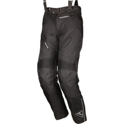 Modeka Tarex Pantaloni tessili da moto, nero, dimensione 4XL per uomo