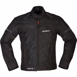 Modeka Yannik Air Giacca tessile moto, nero, dimensione 4XL per uomo