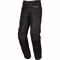 Modeka Yannik Air Pantaloni in tessuto motociclistica, nero, dimensione M per uomo