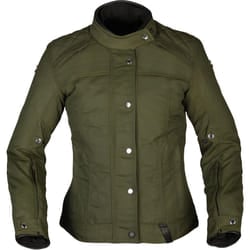 Modeka Thiago Giacca tessile da donna, verde, dimensione 34 per donne