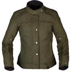 Modeka Thiago Giacca tessile da donna, verde, dimensione 40 per donne