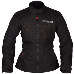Modeka Luana Donna Moto Giacca Tessile, nero, dimensione 46 per donne