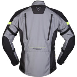 Modeka Striker II Pantaloni Tessili Motociclistici, nero-grigio, dimensione XL per uomo