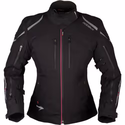 Modeka Takuya Giacca tessile da donna, nero, dimensione 4XL 50 per donne