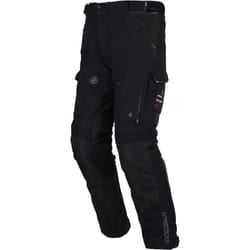 Modeka Panamericana 2 Pantaloni tessili moto, nero, dimensione L per uomo