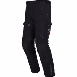 Modeka Panamericana 2 Pantaloni tessili moto, nero, dimensione 4XL per uomo