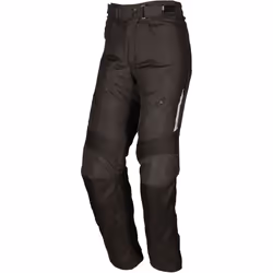 Modeka Violetta impermeabile Ladies Moto Tessile Pantaloni, nero, dimensione 27 per donne