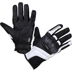 Modeka Miako Air Guanti Moto, nero-bianco, dimensione 2XL per uomo
