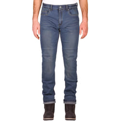 Modeka Glenn Slim Pantaloni Tessili Motociclistici, blu, dimensione 32 per uomo