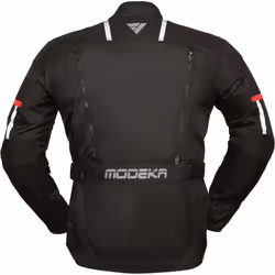 Modeka Raegis Giacca tessile moto, nero, dimensione 5XL per uomo
