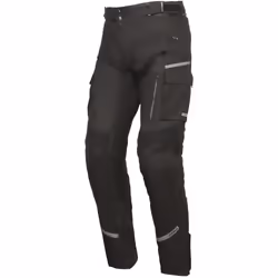 Modeka Trohn Pantaloni tessili moto, nero, dimensione 2XL per uomo