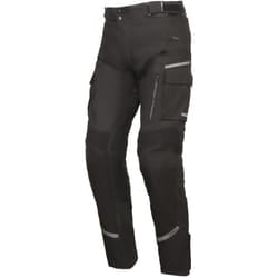 Modeka Trohn Pantaloni tessili moto, nero, dimensione M per uomo