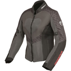Modeka Emma Air Giacca tessile moto da donna, grigio, dimensione 34 per donne