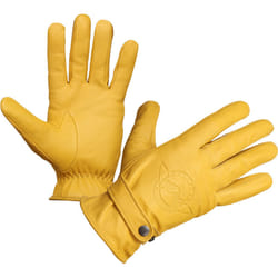 Modeka Romio Guanti da moto, giallo, dimensione S M per uomo