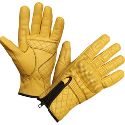 Modeka Parkar Guanti da moto, giallo, dimensione S M per uomo