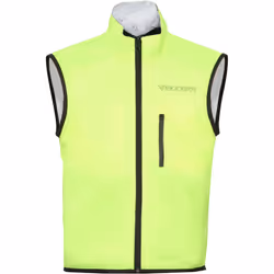 Modeka Double Eye Gilet di sicurezza, giallo, dimensione XL per uomo