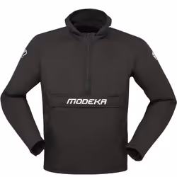 Modeka Braker Giacca tessile moto, nero, dimensione M per uomo
