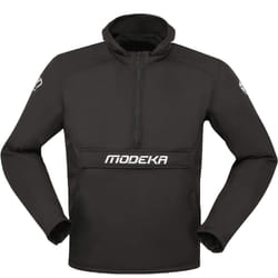Modeka Braker Giacca tessile moto, nero, dimensione M per uomo