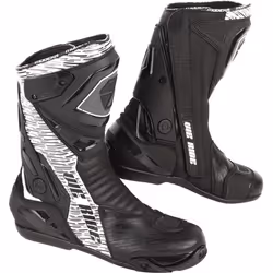 Modeka Yron Stivale da moto, nero-bianco, dimensione 40 per uomo - Vista aggiuntiva 2