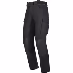 Modeka Hydron pantaloni tessili da moto impermeabili, nero, dimensione L per uomo