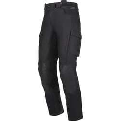 Modeka Hydron pantaloni tessili da moto impermeabili, nero, dimensione 2XL per uomo