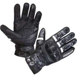 Modeka Valyant Guanti da moto, nero-bianco, dimensione XL per uomo