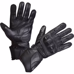 Modeka Valyant Pro Guanti da moto, nero, dimensione XL per uomo