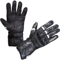 Modeka Valyant Pro Guanti da moto, nero-bianco, dimensione XL per uomo
