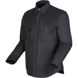 Modeka Colden Camicia da moto, nero, dimensione 2XL per uomo