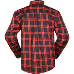 Modeka Colden Camicia da moto, nero-rosso, dimensione 3XL per uomo