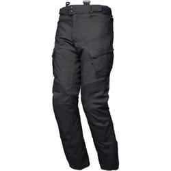 Modeka Lucano impermeabile Moto Tessile Pantaloni, nero, dimensione XL per uomo