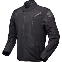 Modeka Khao Air II impermeabile Giacca tessile moto, nero, dimensione XL per uomo