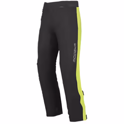 Modeka Hydroflex Pantaloni da pioggia moto da donna, nero-giallo, dimensione 38 per donne - Vista aggiuntiva 2