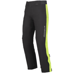Modeka Hydroflex Pantaloni da pioggia moto da donna, nero-giallo, dimensione 40 per donne