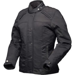 Modeka Thiago Giacca tessile da donna, nero, dimensione 40 per donne